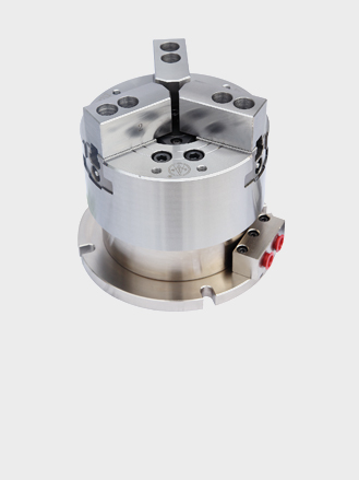 VP系列前置立式中實動力卡盤